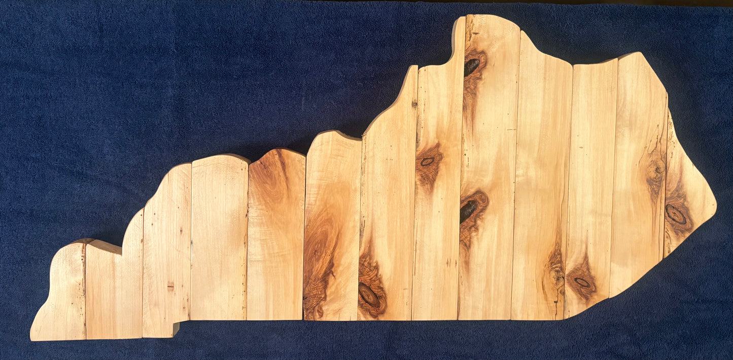 Handmade Wood KY Sign!  A Staff FAVORITE!  Beautiful Pine Wood!