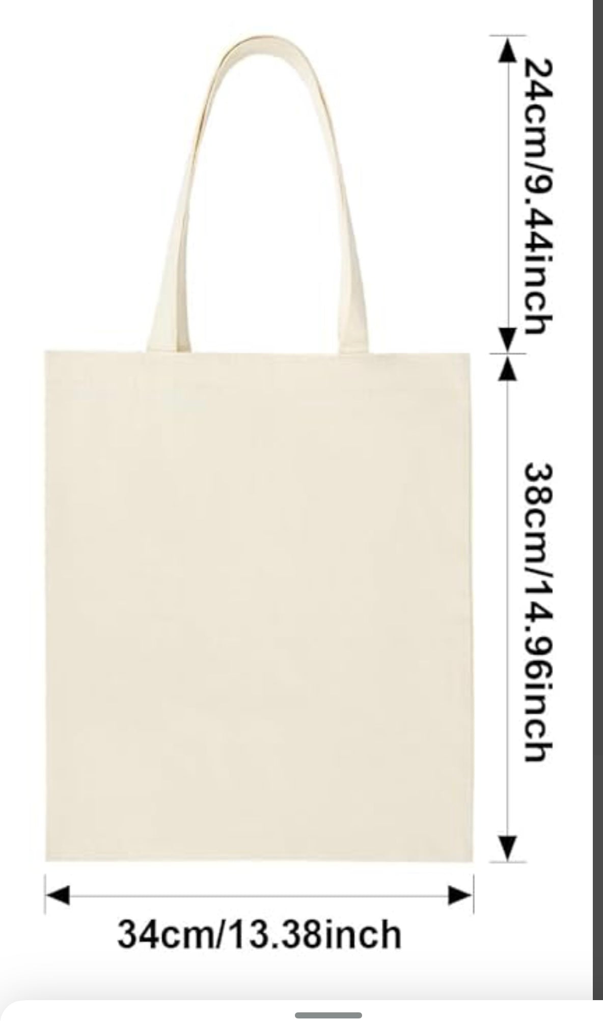 Sunflowers and Highland Cow Canvas Tote Bag