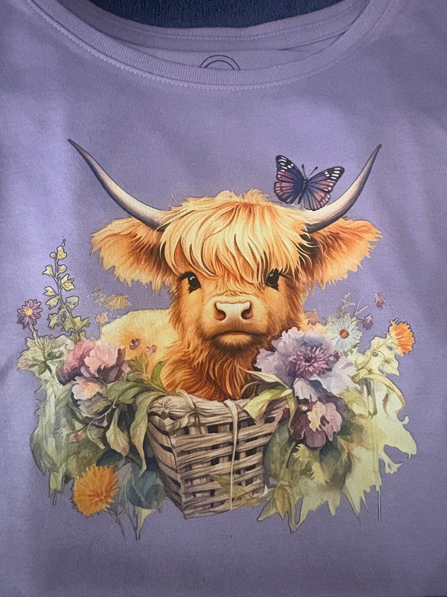 Highland Cow Youth T Shirt